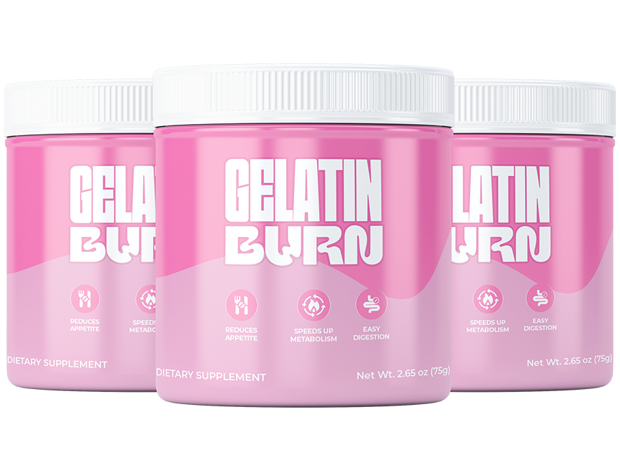 Gelatin Burn 3 Bottles