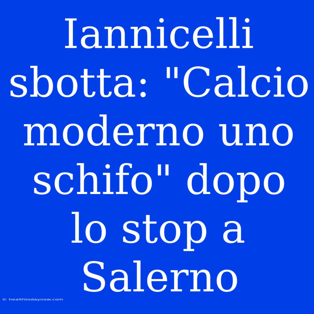 Iannicelli Sbotta: 