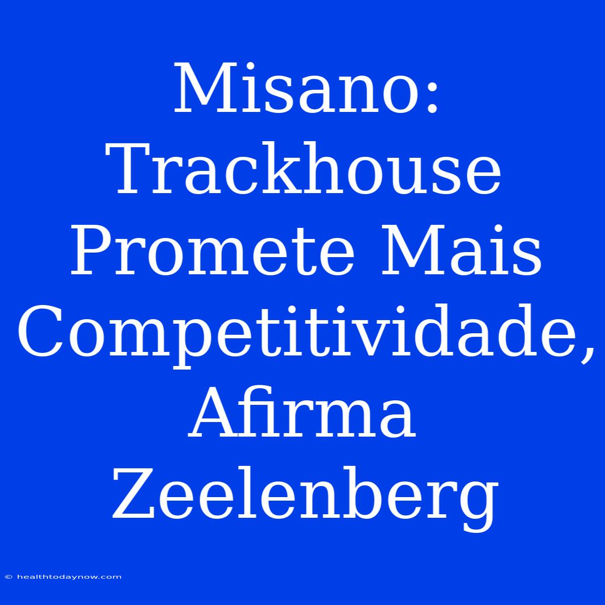 Misano: Trackhouse Promete Mais Competitividade, Afirma Zeelenberg