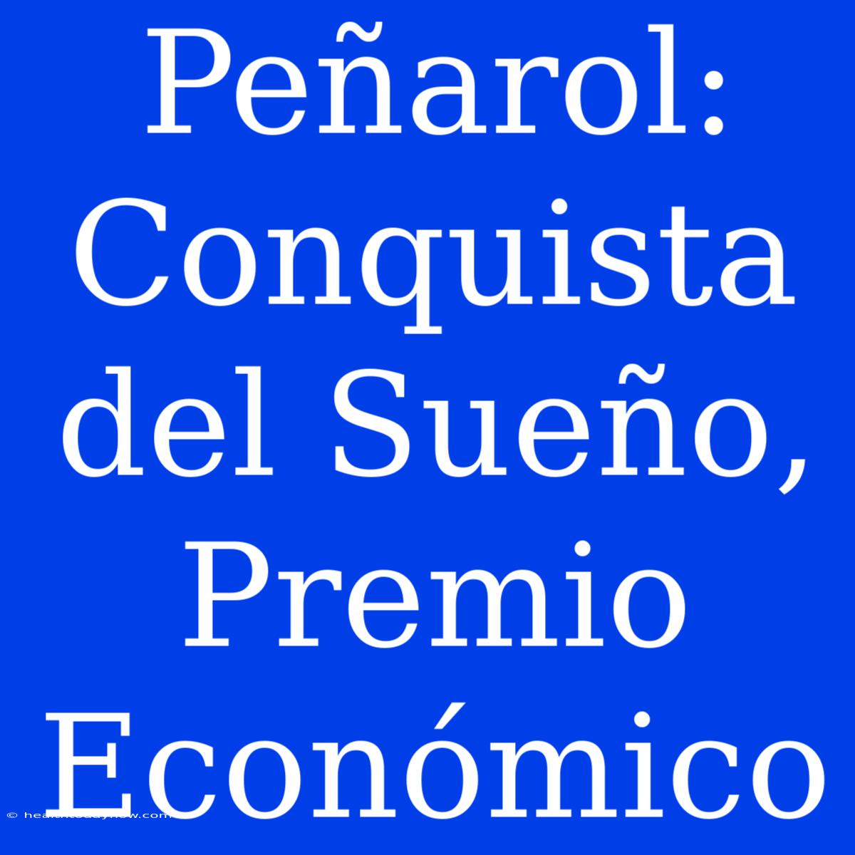 Peñarol: Conquista Del Sueño, Premio Económico