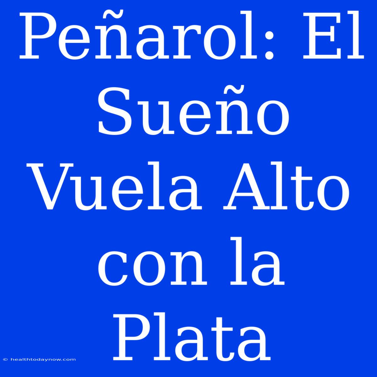 Peñarol: El Sueño Vuela Alto Con La Plata