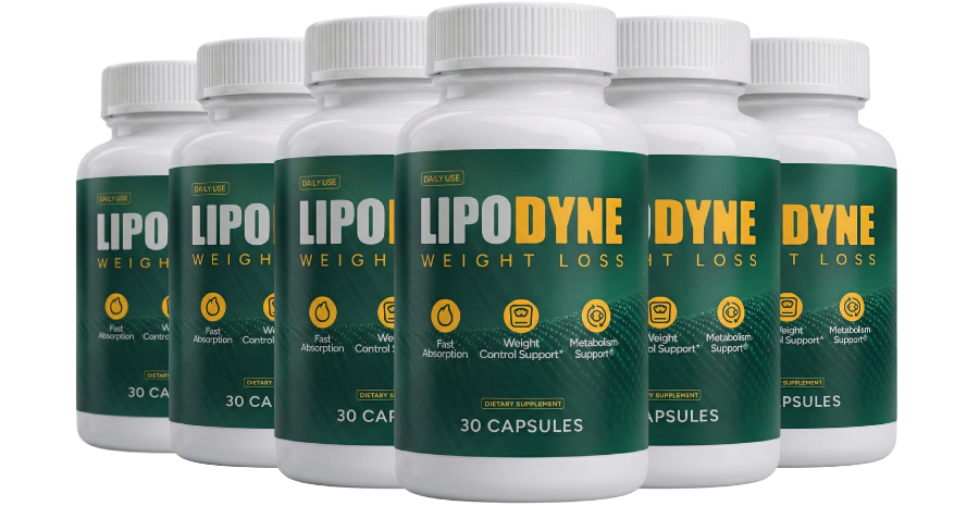 LipoDyne 6 Bottles